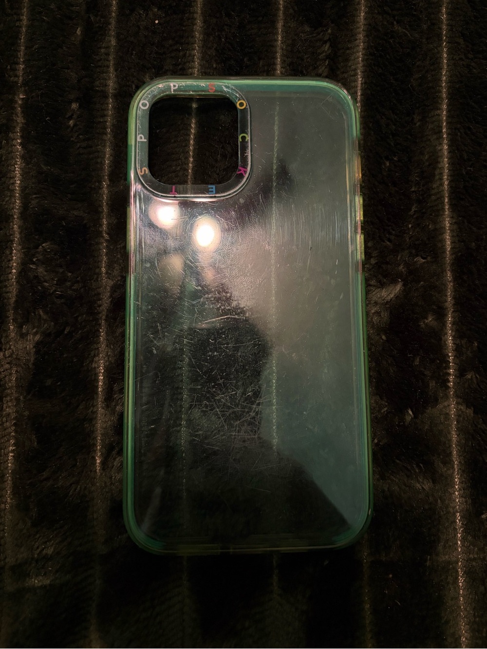 Clear Green iPhone 12 Pro Max Phone Case - Compatible Cell Phone Accessory